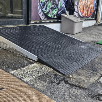 남양주 다산 장애인자립생활센터 점포 경사로 설치