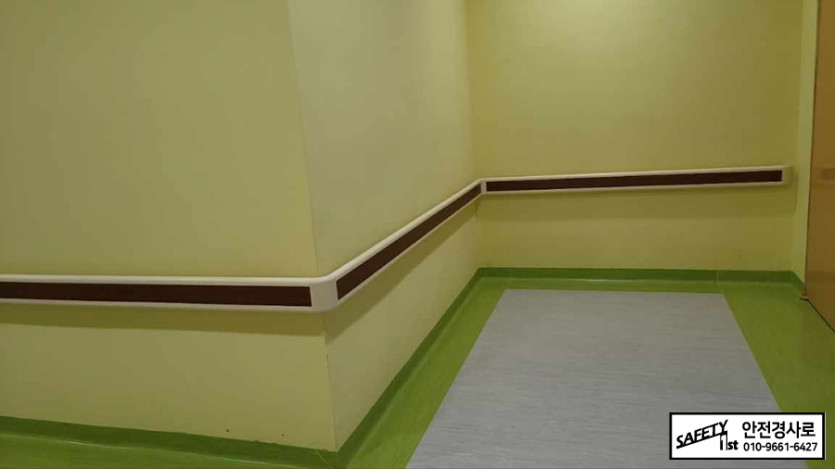 병원용 범퍼 핸드레일 설치